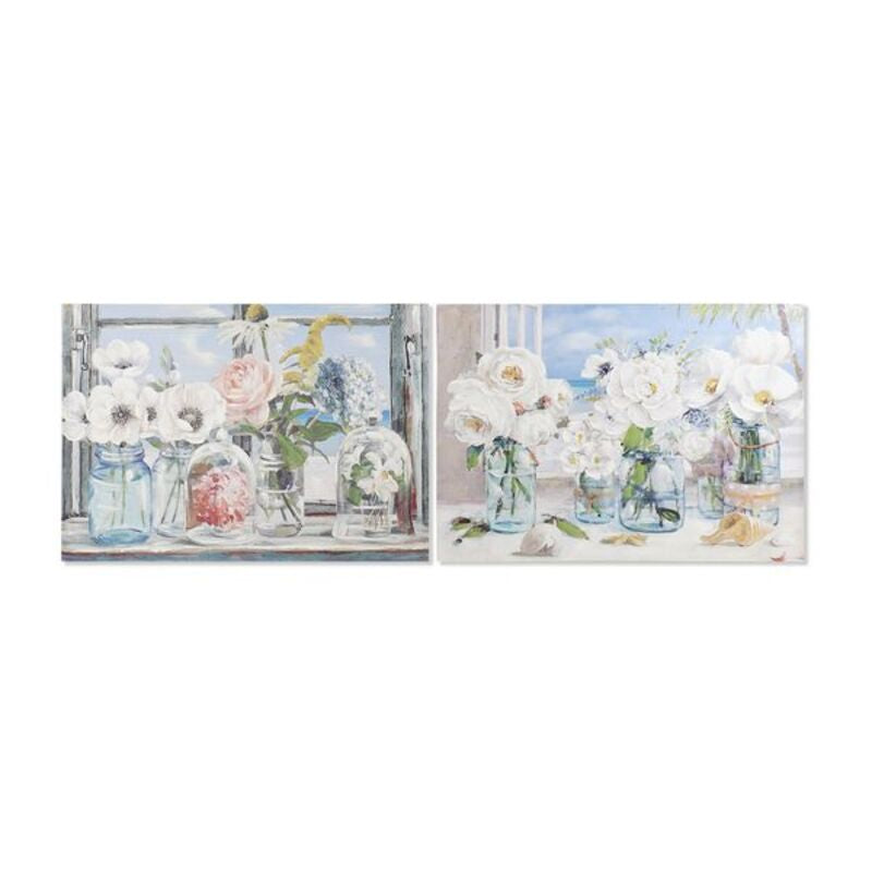 Pintura  Bloemen Madeira (2 pcs) (100 x 3 x 70 cm)