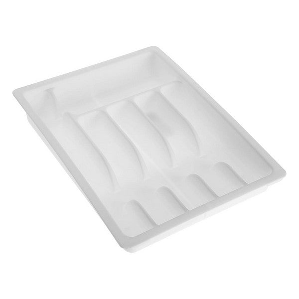 Organizador de Talheres Extensível Plástico Polipropileno (38 x 6 x 48 cm)