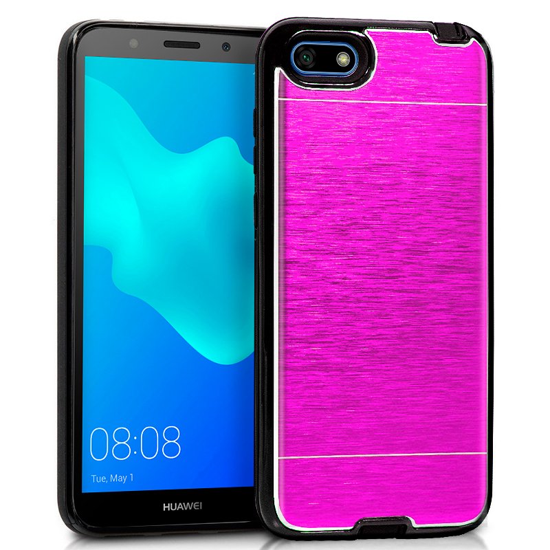 Carcasa  para Huawei Y5 (2018) / Honor 7S Aluminio Rosa