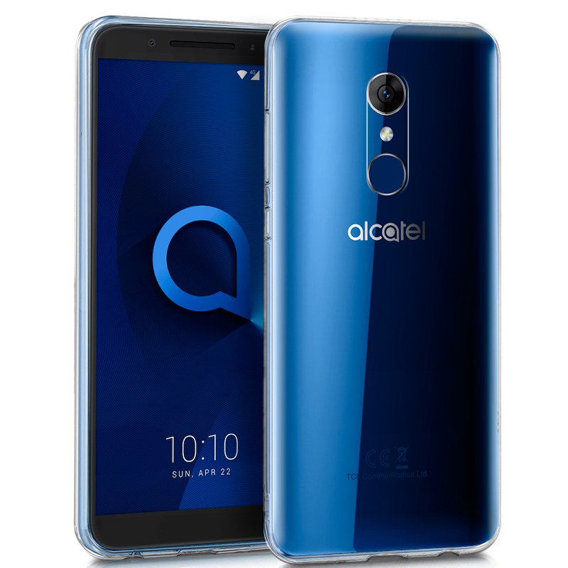 Funda  Silicona para Alcatel 3 / 3L (Transparente)