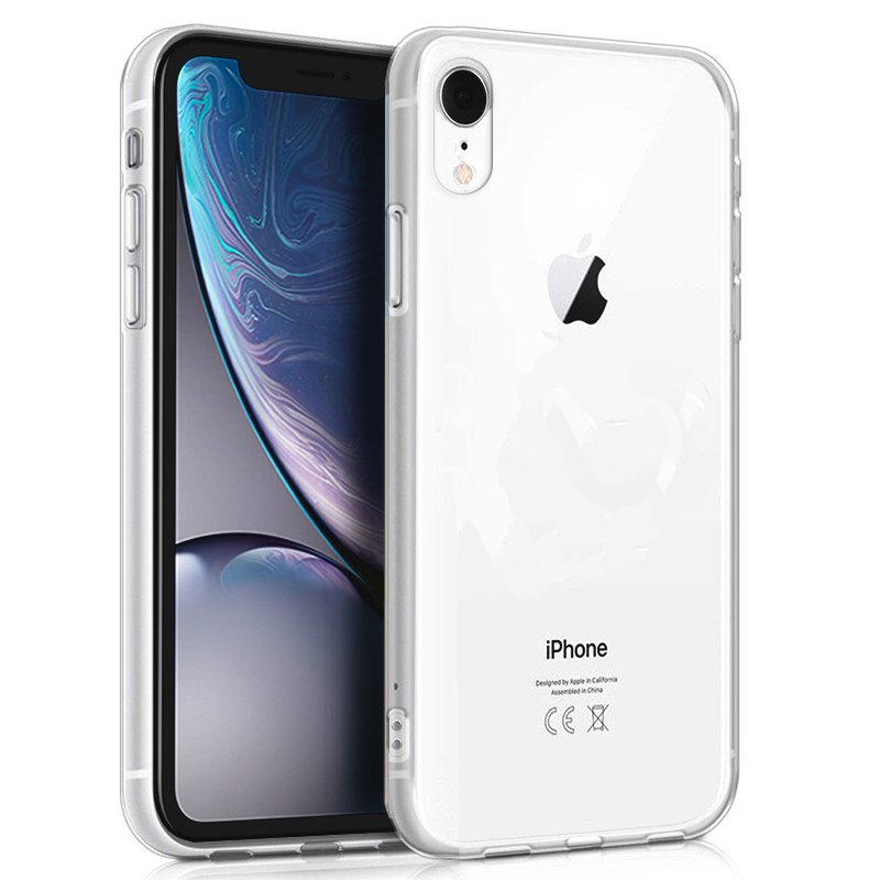 Funda  Silicona para iPhone XR (Transparente)