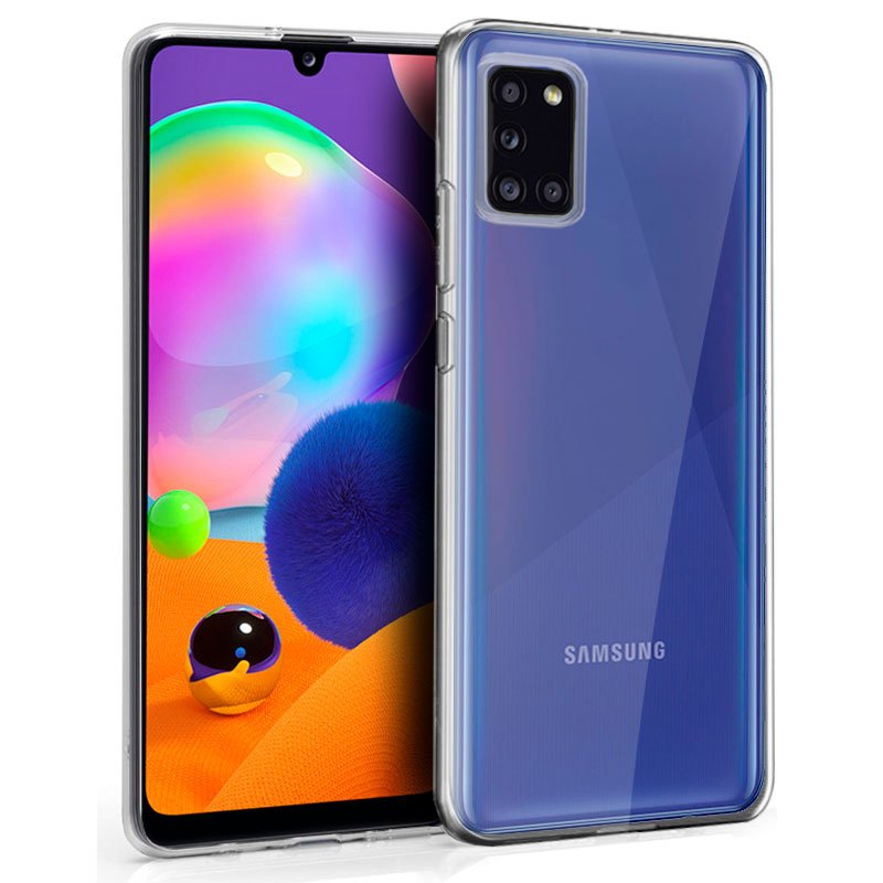 Funda  Silicona para Samsung A315 Galaxy A31 (Transparente)