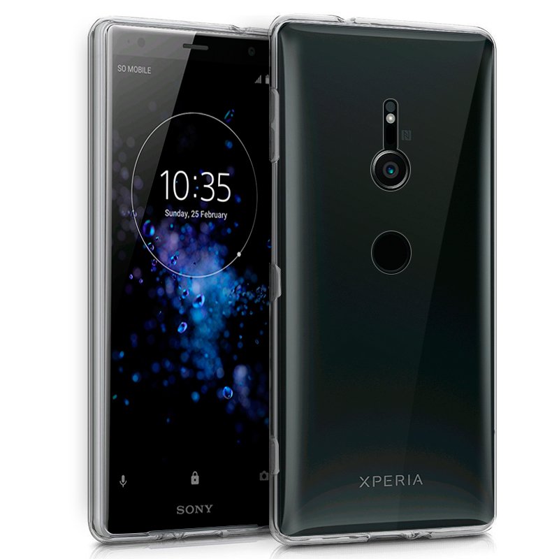 Funda  Silicona para Sony Xperia XZ2 (Transparente)