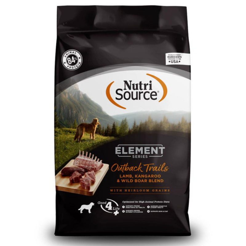 NutriSource Elements Series Outback Trails Blend Dog Food, 4 lb