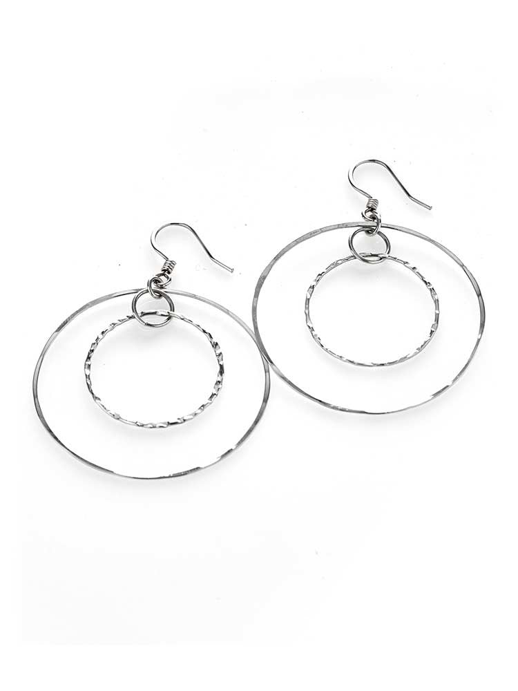 Yaf Sparkle, Irregular Shape Earrings Small