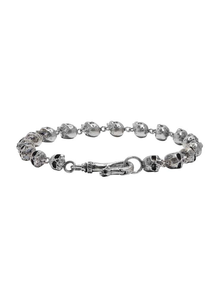 John Varvatos, Skull cord bracelet – Yaf Sparkle