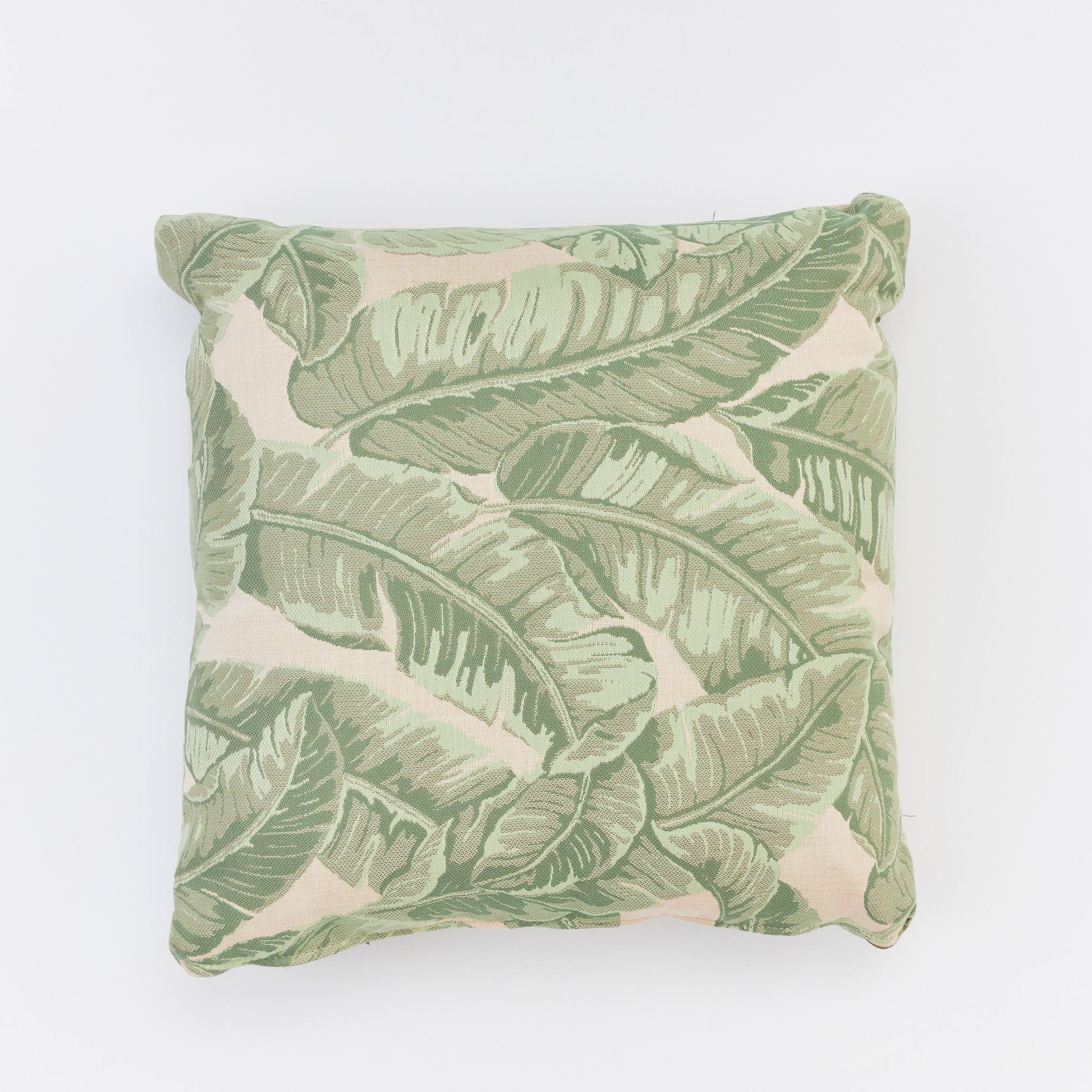  18" Pillow - 634 Tropics Sage - knife edge 