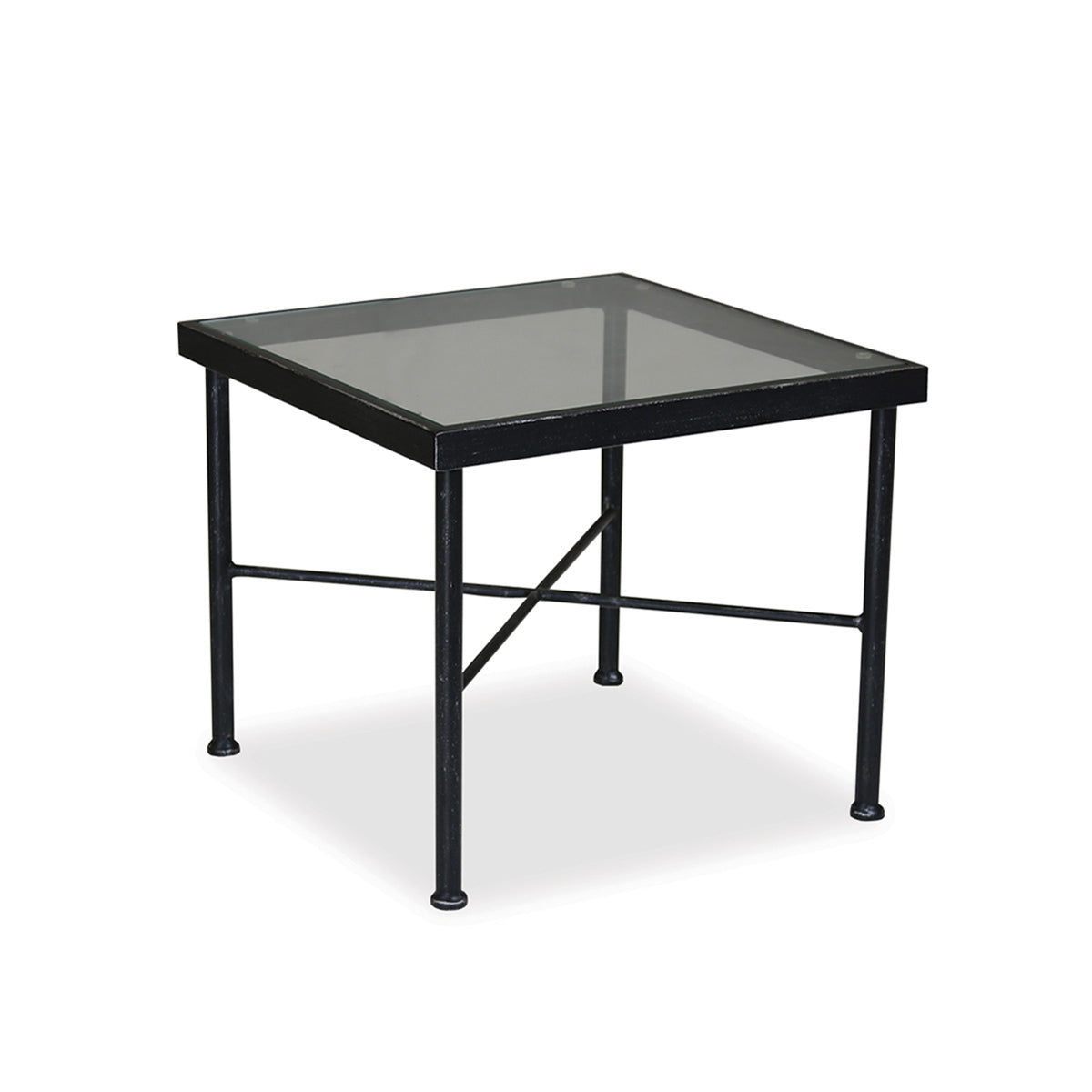  Sonoma End Table with Glass top 