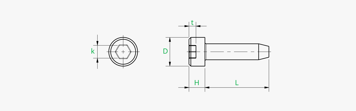 Socket Head Cap Machine Screws (SHCS)