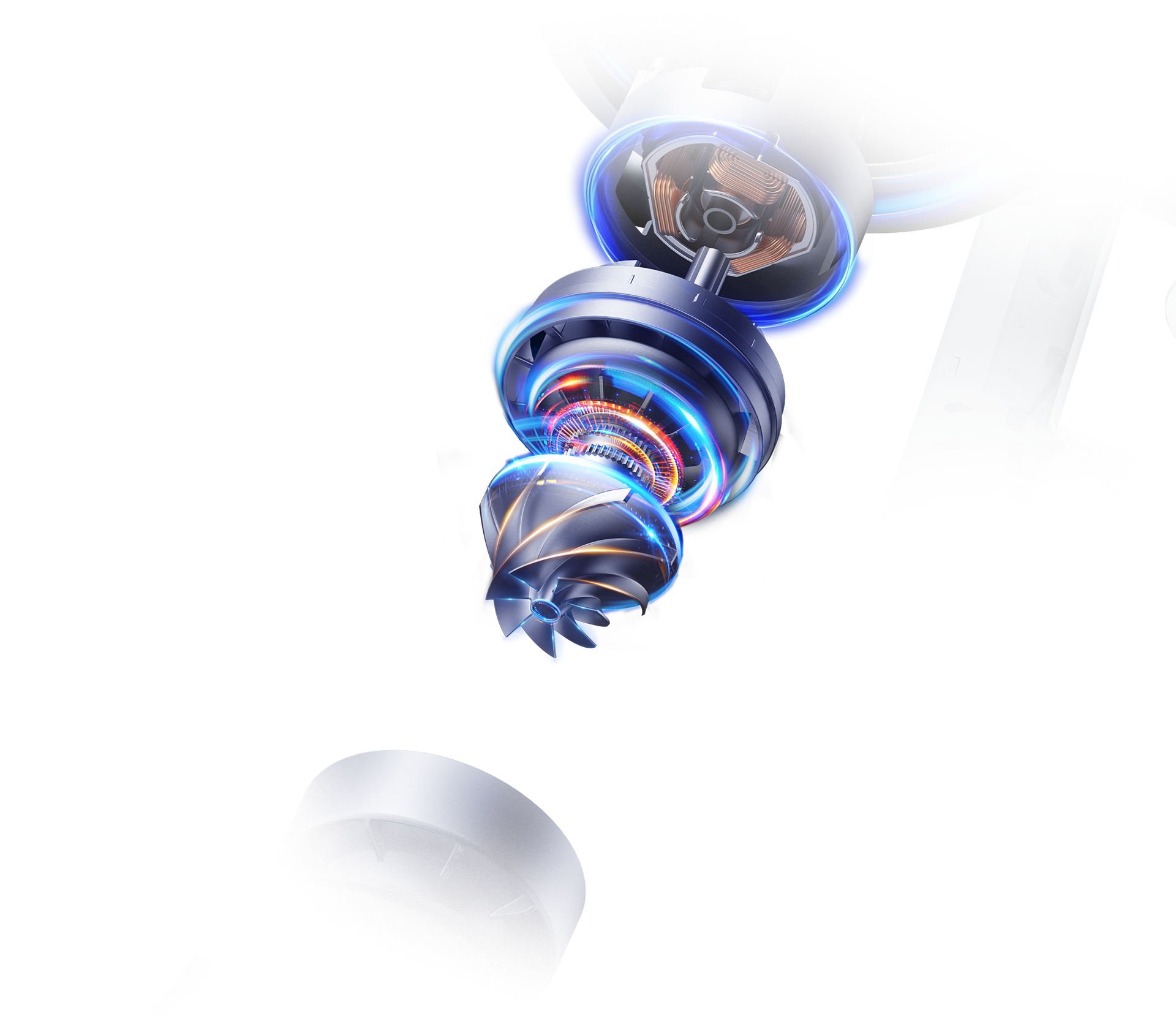 ניקוי אלחוטי עם יניקה חזקה ומנוע ללא מברשות במהירות גבוהה.