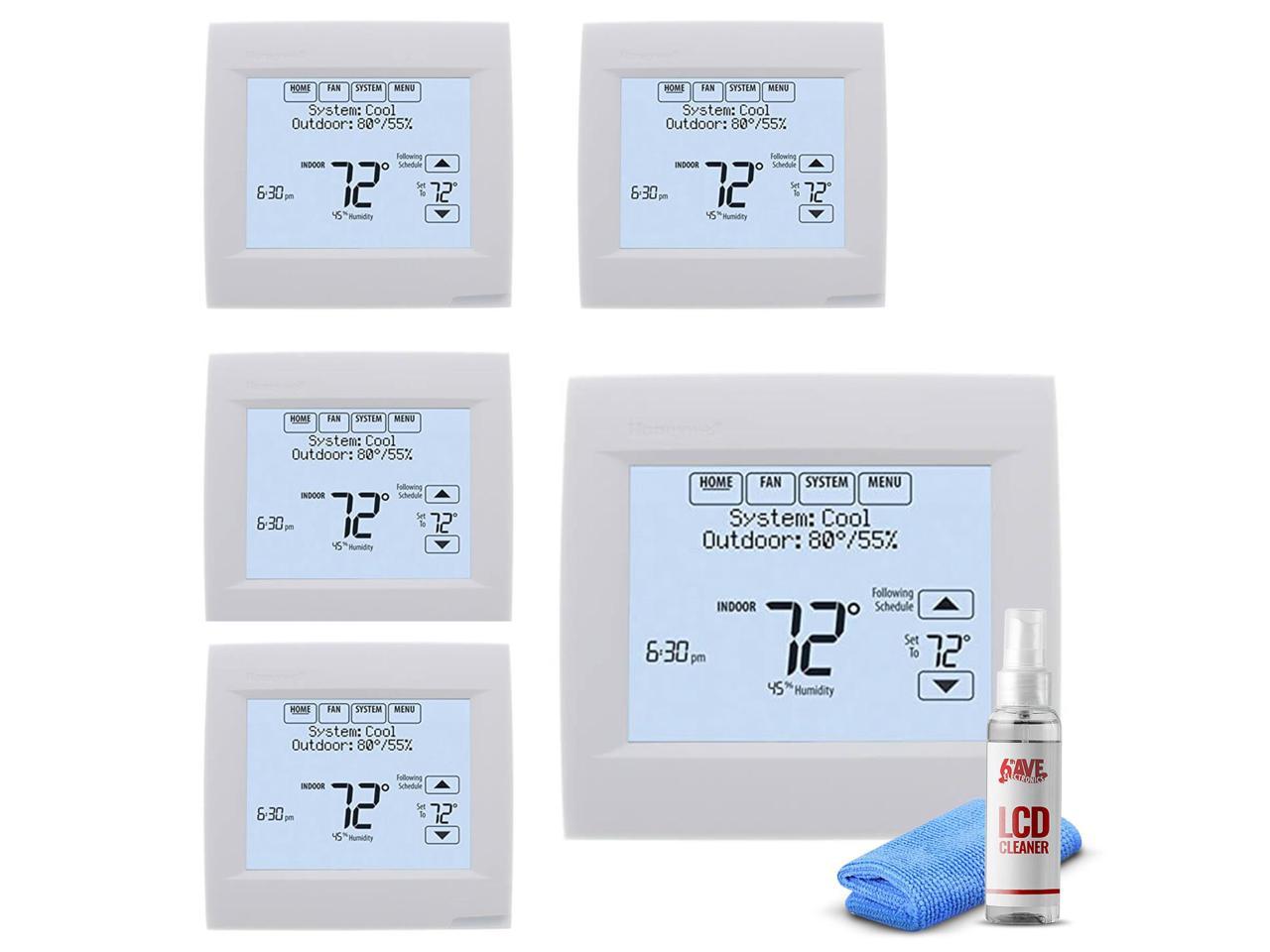 5-Pack Honeywell TH6220 FocusPro 6000 5-1-1 Programmable Heat Pump Thermostat