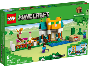 21249 The Crafting Box 4.0 - Piccolo Mondo Toys - Minecraft Legos Crafting Box