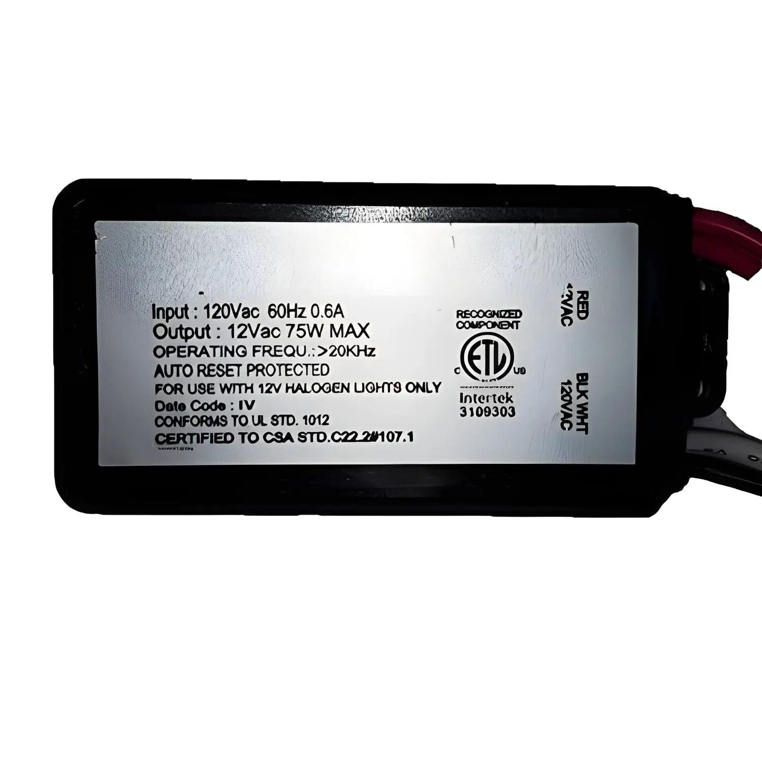 75W Potted Halogen Lamp New Transformers