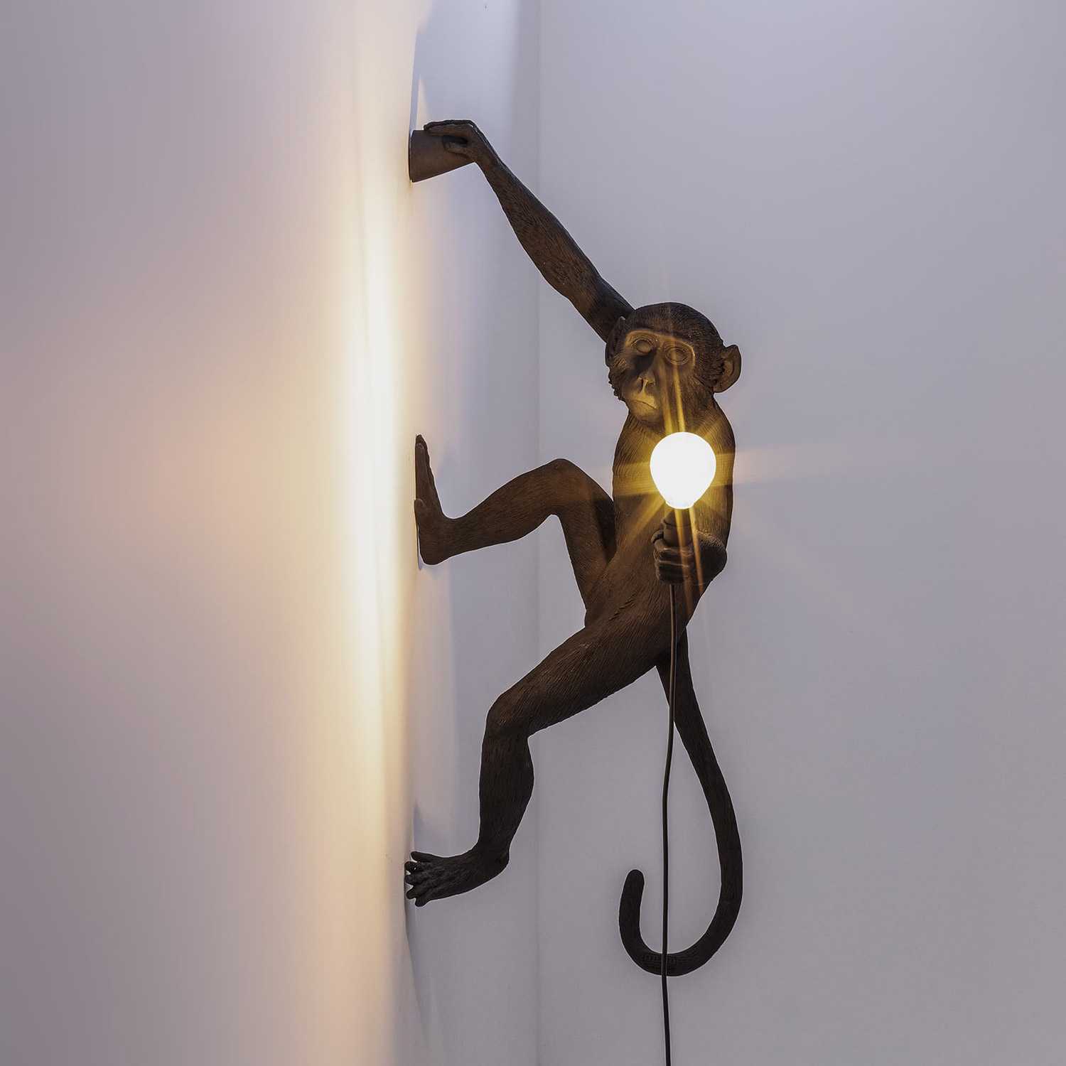 seletti monkey wall light