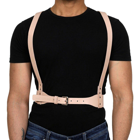 LEATHER RIBCAGE HARNESS – Subculture