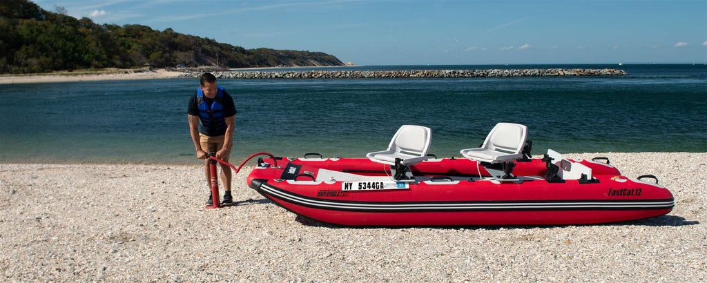 sea eagle fastcat12 catamaran inflatable boat