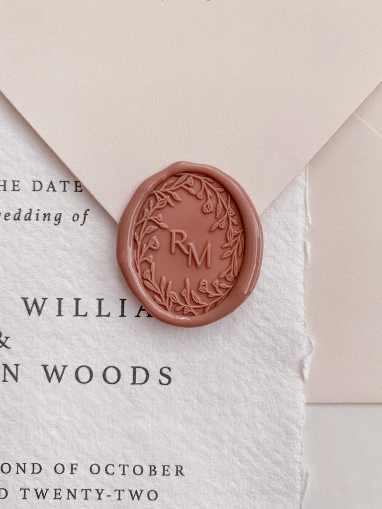 Wax Seal Stamp Set, Wax Seal Kit, Vintage Personalized Wax Seal Stamp for  Letter Cards Invitations 