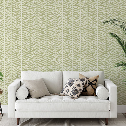 Painted Vine Peel and Stick Wallpaper