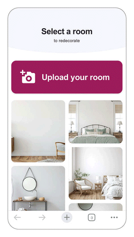 Our Wallpaper Visualizer helps you see a wallpaper print in your space.