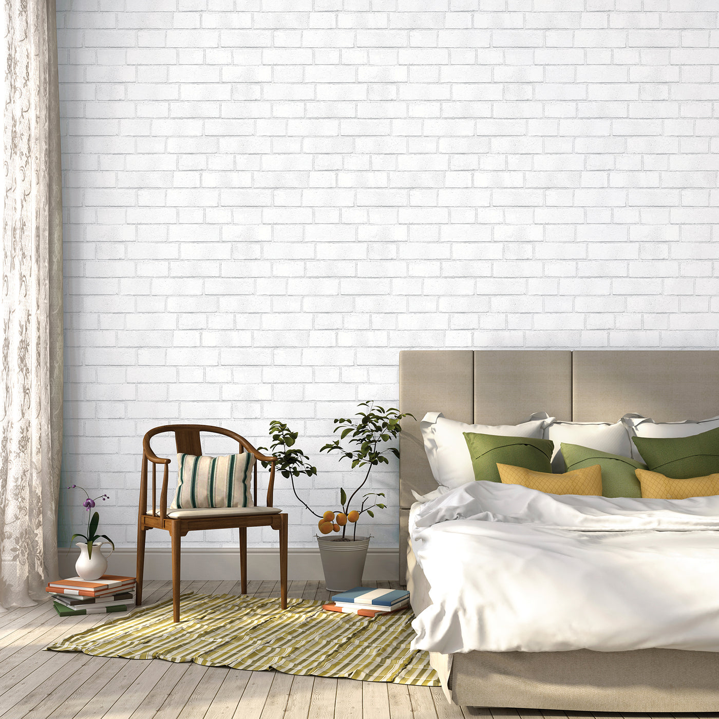 3d Foam Brick Wallpaper Self Adhesive Wallpaper  Pink