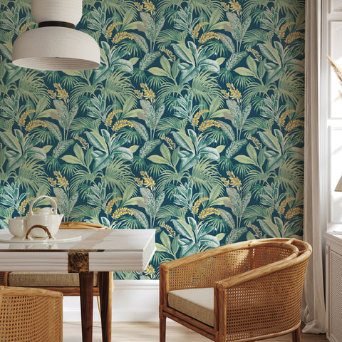 How to apply adhesive peel and stick wallpaper AND water-activated  wallpaper 