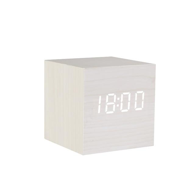 LED Wooden Alarm Clock – Otrio Stationery