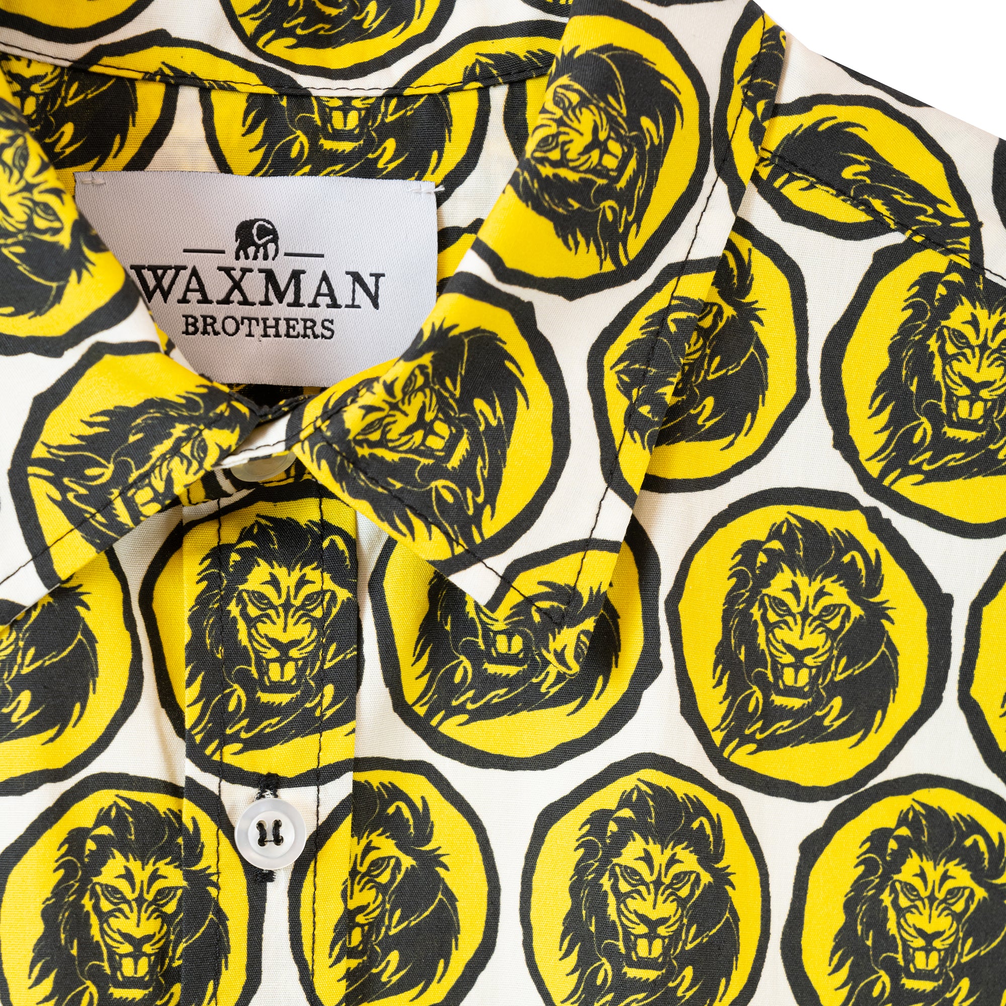 Camicia LION Waxman brothers dettaglio
