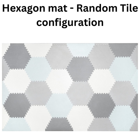 Image of Hexagon mat - Random colour configuration