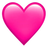 pochette amour : quartz rose