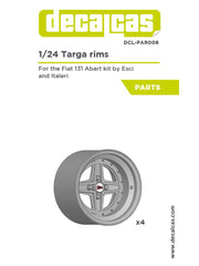 Decalcas Tire sidewall white chalk markings 1:24 scale - GPmodeling