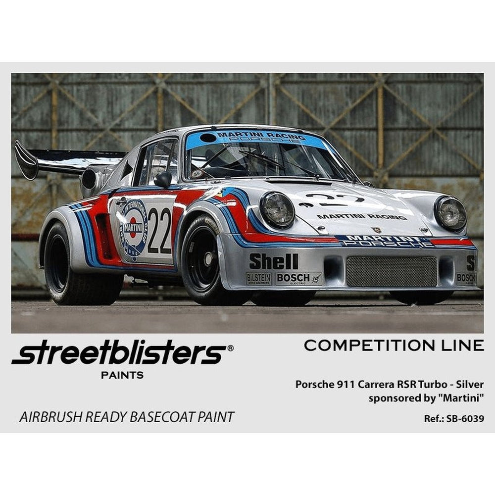 Paints Porsche 911 Carrera RSR Turbo Silver - GPmodeling