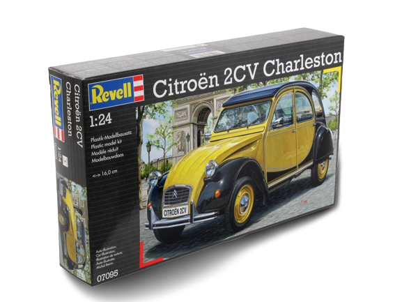 Cintroen 2CV Charleston Revell Car Model kit 1/24