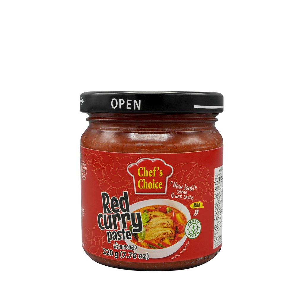 Chef's Choice Red Curry Paste (no garlic and no onion)