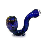 Glass Hand Pipe - Multi Twist (4.5" x 4") - Marijuana Accessories
