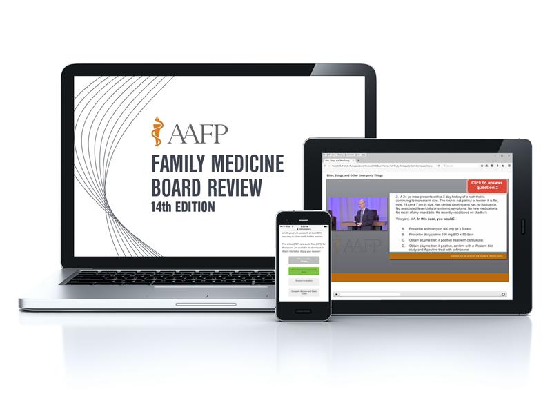 AAFP FAMILY MEDICINE BOARD REVIEW SELFSTUDY PACKAGE 14TH EDITION...