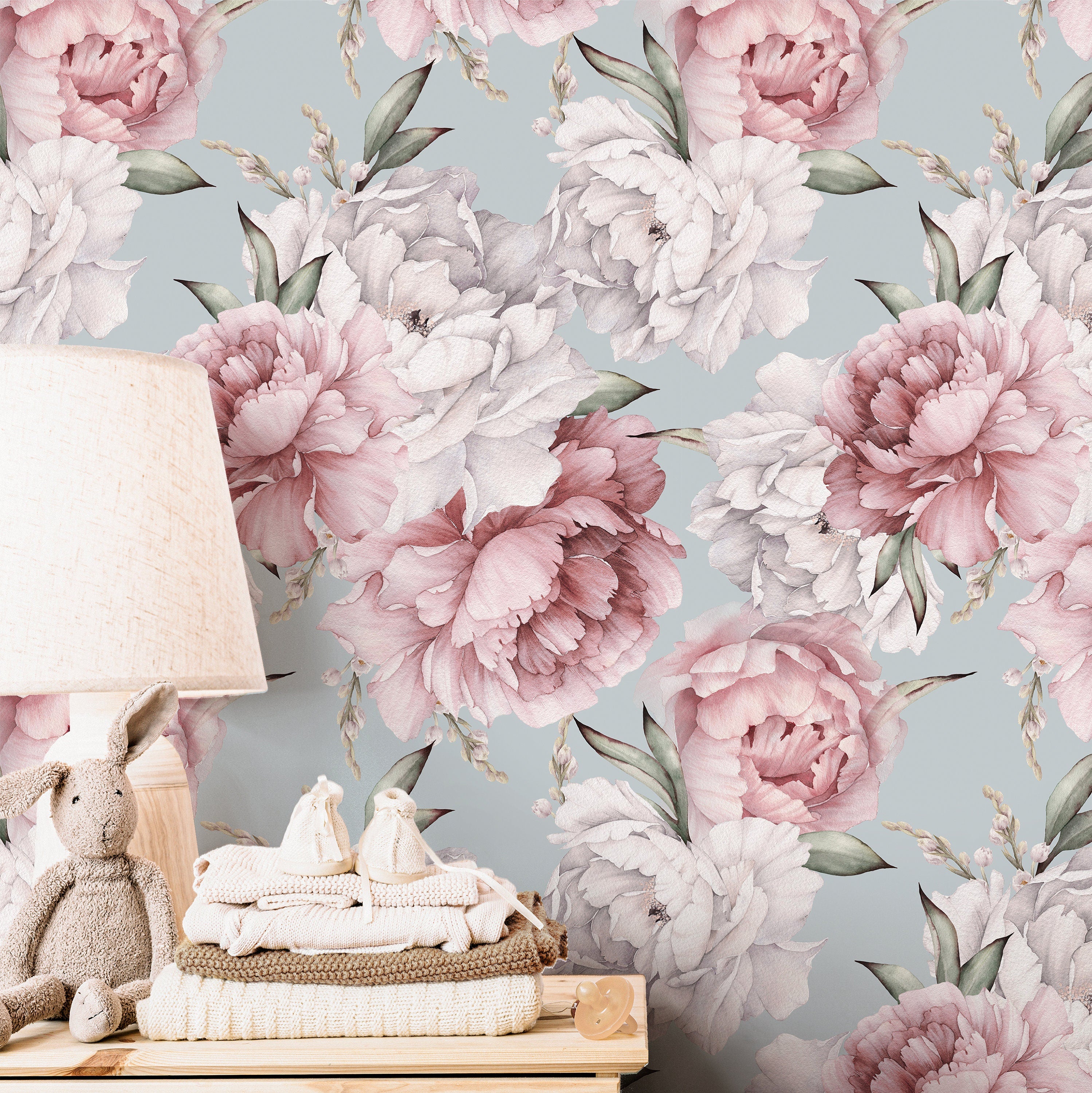 Buy Pink Peony Wallpaper Online In India  Etsy India