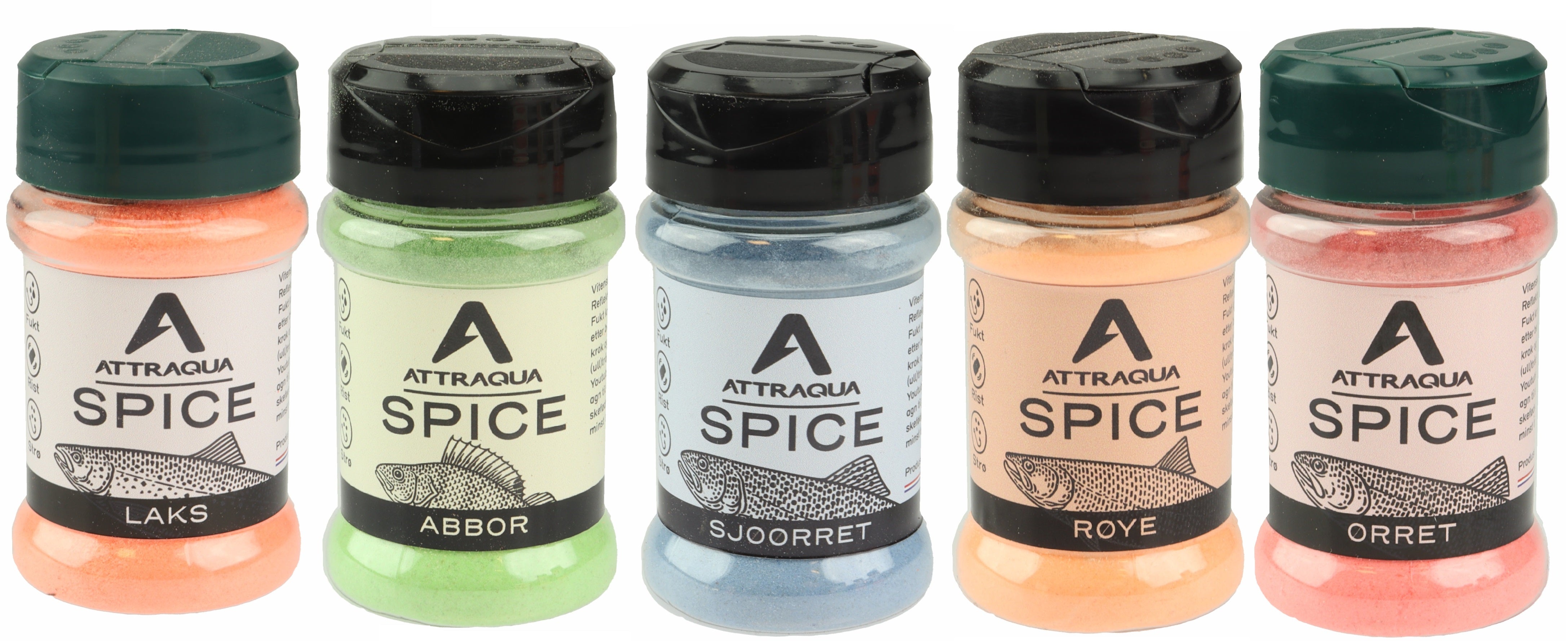 Attraqua Spice fiskeagn strøpulver