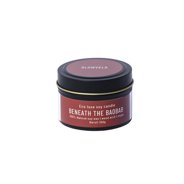 Beneath the Baobab Travel Candle 100g