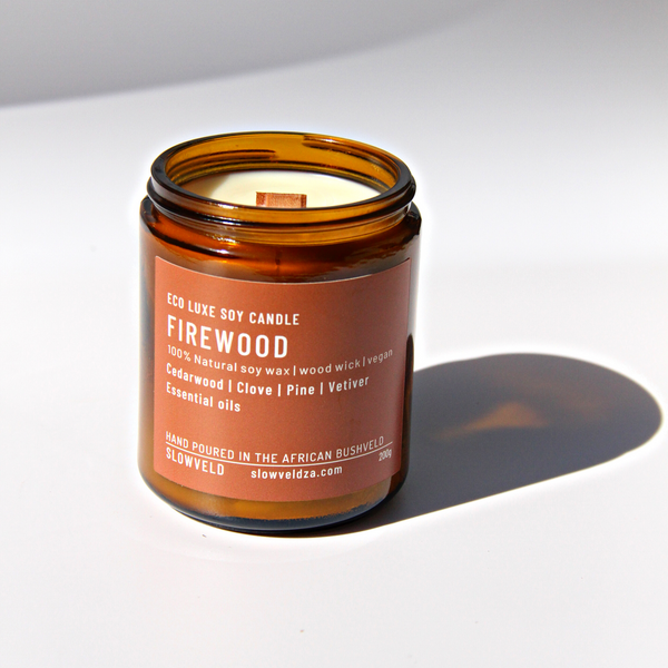 Firewood Candle 200g