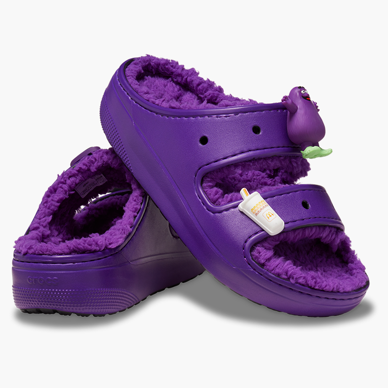 McDonald's x Crocs Grimace Cozzzy Sandal - McDonalds Golden Arches Unlim product image