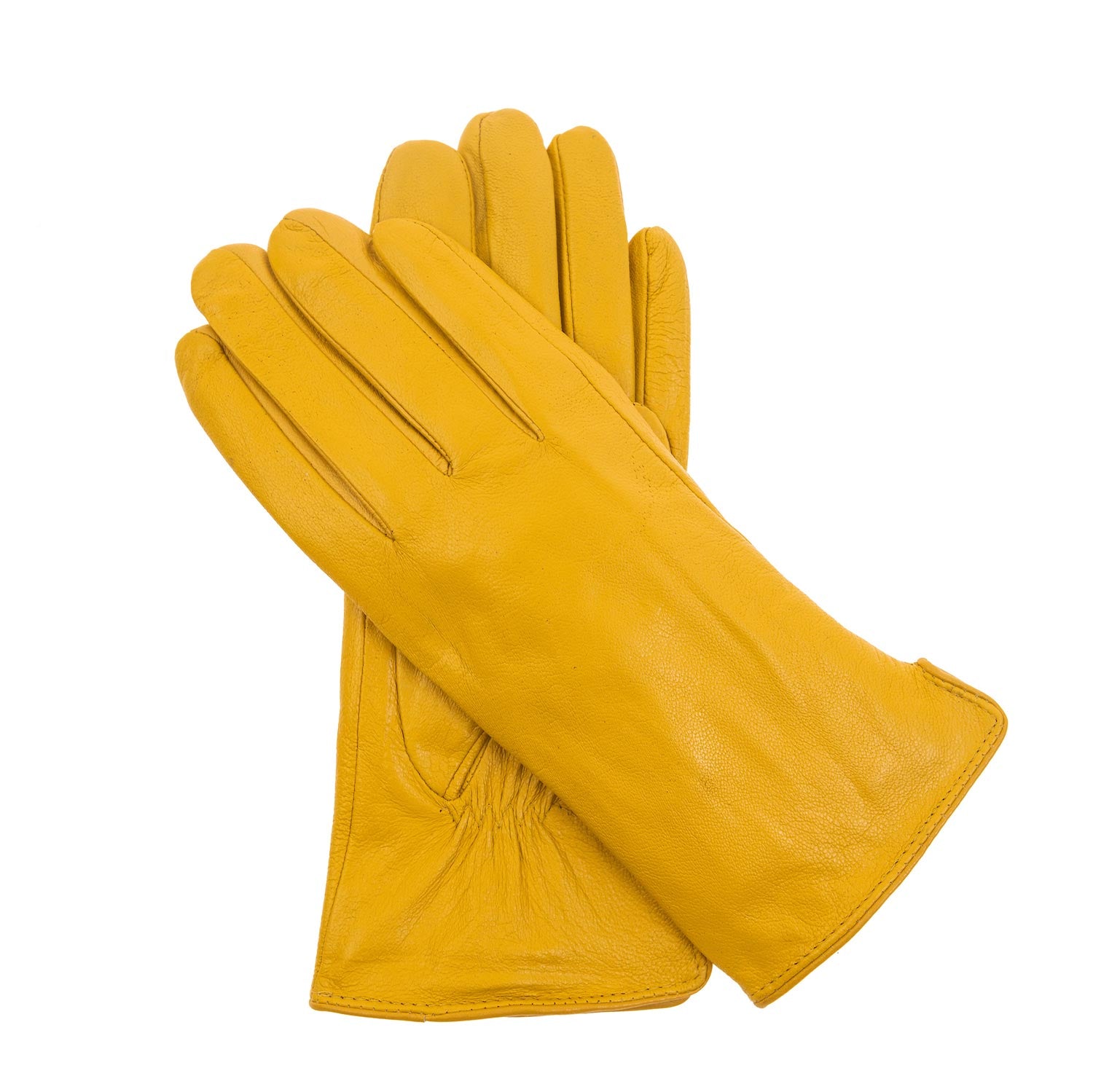 Women's Leather Gloves Nikita Yellow – Retro Gloves Berlin