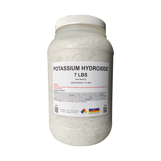 Sodium Hydroxide Lye Micro Beads - Food Grade - USP - 4 lbs - 2 x 2lb  Bottles