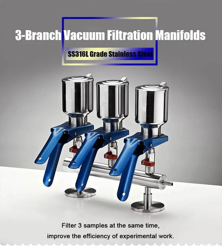 3 / 4 / 6-branch Stainless Steel Solvent Filter/manifold