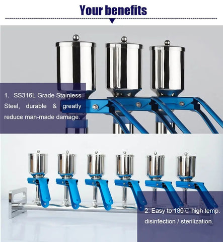 3 / 4 / 6-branch Stainless Steel Solvent Filter/manifold