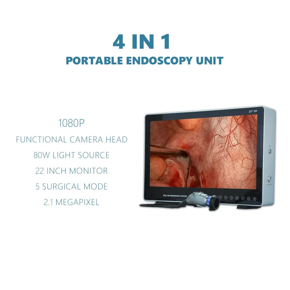 Portable All in One HD Endoscope Camera for