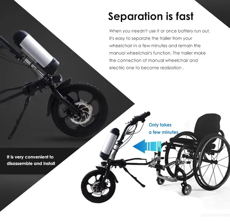 wheelchair electric handcycle I hand pedal wheelchair bike