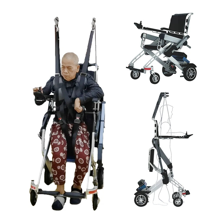 Revolutionize Lower Limb Rehabilitation: Advanced Robotic Rehab Device for Gait Correction & Training I Gait rehabilitation training electric wheelchair I MZW518