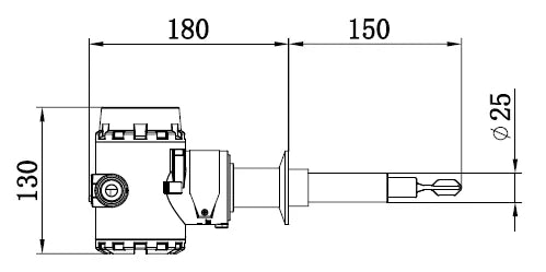 Digital Slurry Tuning Fork Online Density Meter I Hydrometer