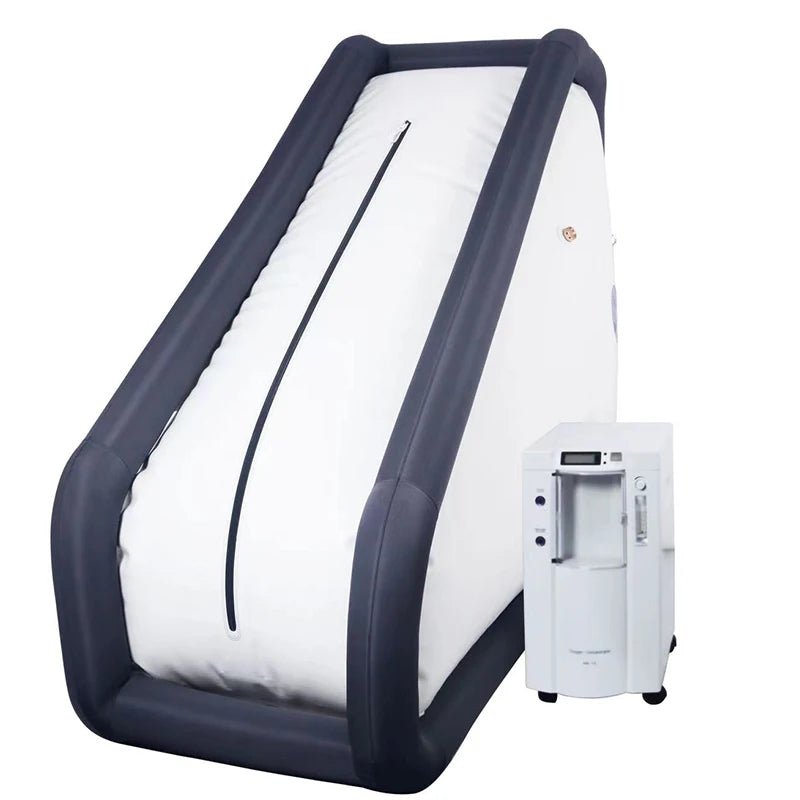 Portable Soft Hyperbaric Oxygen Chamber With Oxygen