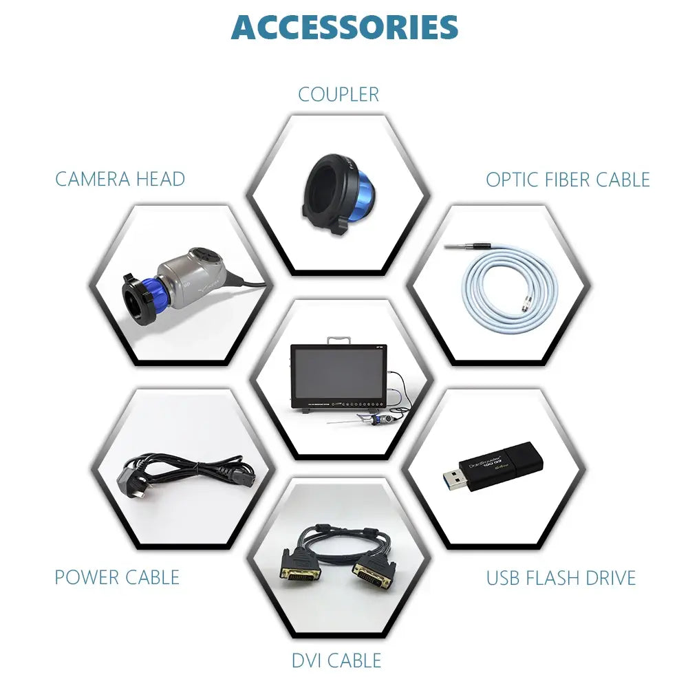 Portable All in One HD Endoscope Camera for